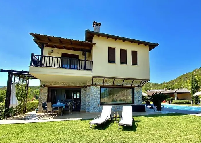 Oceanview Vicky Вилла Пефкохори